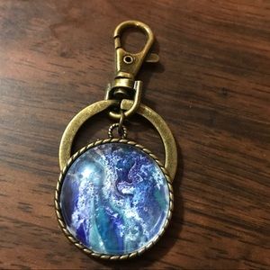 Hand painted Key Chain